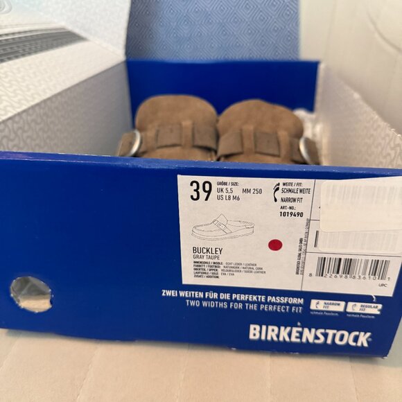 Birkenstock "Buckley" Gray Taupe - Picture 4 of 5